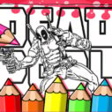 Deadpool Coloring Book 4 deadpool coloring book